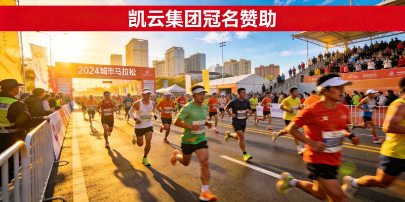 2024城市马拉松比赛全景 - 凯云集团冠名赞助