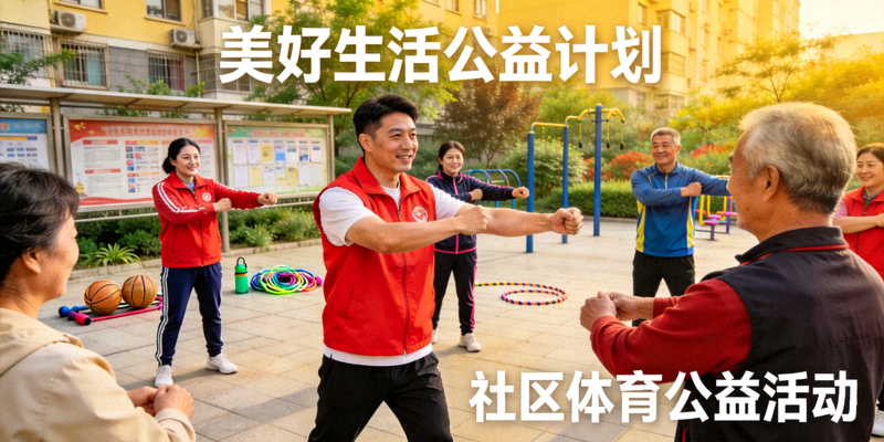 凯云集团社区体育公益活动 - 美好生活公益计划